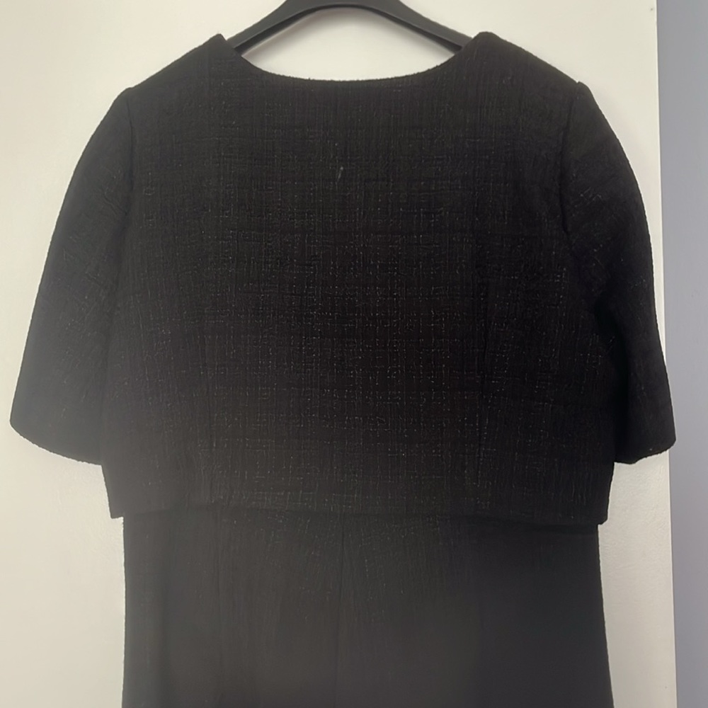 SANDRO | Tweed Trouser Jumpsuit Sz FR 40 (US 8) - Picture 8 of 8